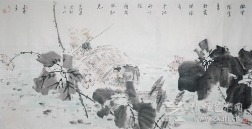 崔建社-微风摆紫叶