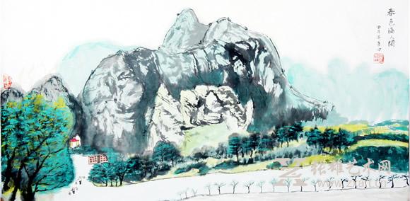 史莆田山水画