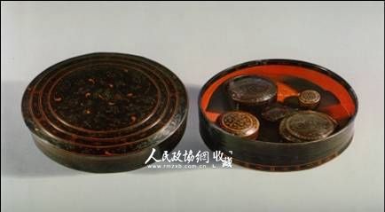 五子漆奁 湖南省博物馆