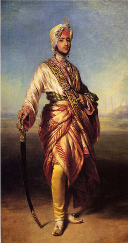 印度锡克帝国（Sikh Empire）的最后一任拉合尔王公（Maharaja of Lahore）