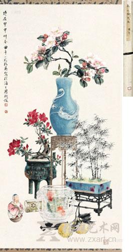    孔小瑜博古画    　