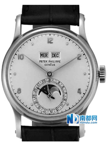 > 1951年生产的百达翡丽1526R。
