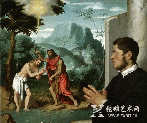 《基督受洗前的绅士》 1555年-60年