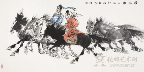  刘大为 跃马图 207万元成交