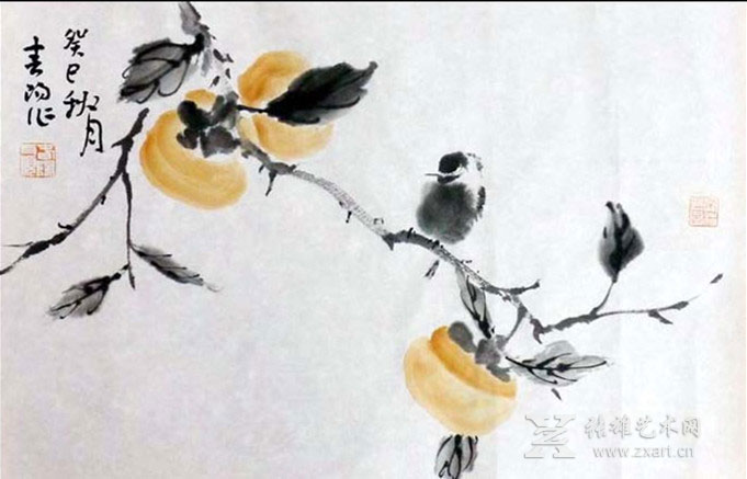 霍春阳-花鸟