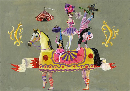 德艺术家Olaf Hajek抽象派插画作品欣赏