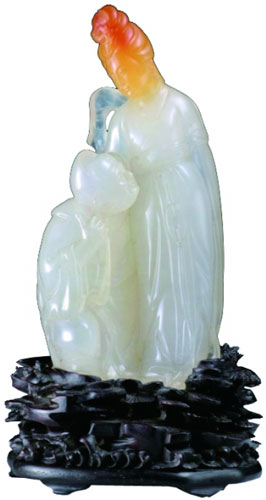       厦门艺博会展品之寿山石摆件      