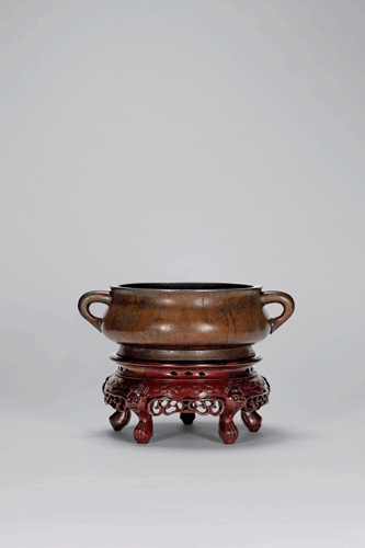 明 宣德炉  D:25.5cm H:11.5cm