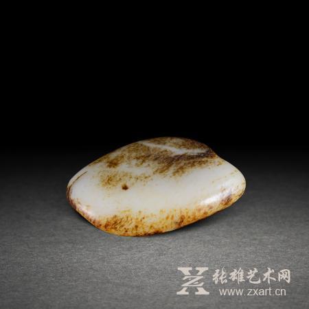 Lot 431  和田玉籽料原石 重量:543g  92万成交