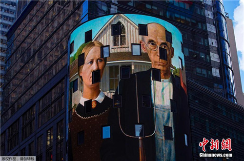 Art Everywhere US：58个艺术品在纽约时代广场数字广告牌展出