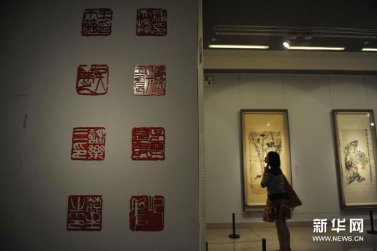 展览现场