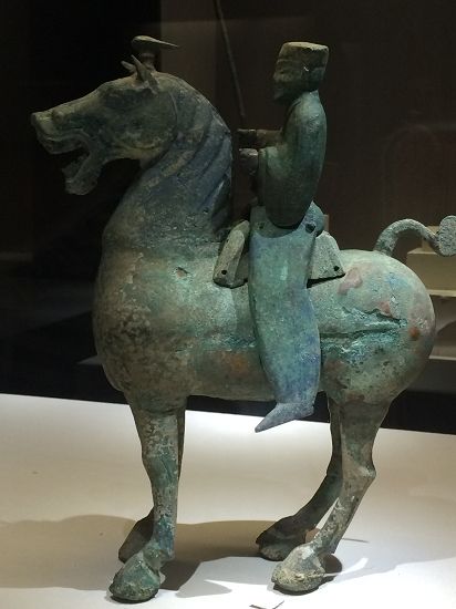 部分古代骑马俑
