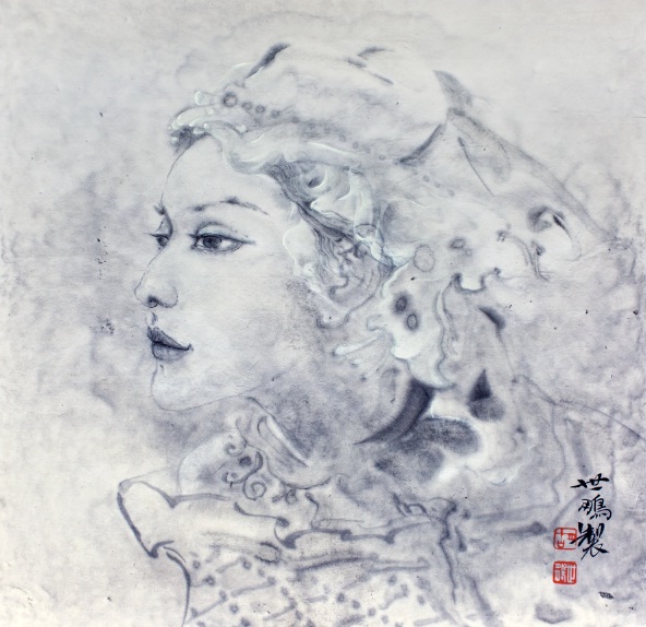 胡世鹏《晼晚之一》