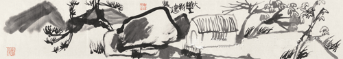 朱新建　山水