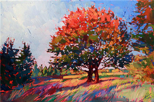 美艺术家Erin Hanson：多彩景观印象派绘画欣赏