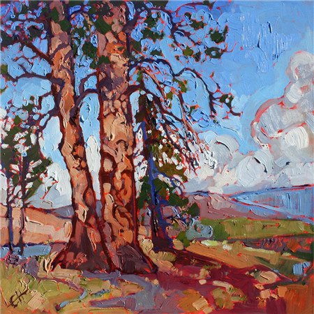 美艺术家Erin Hanson：多彩景观印象派绘画欣赏