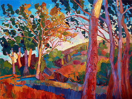 美艺术家Erin Hanson：多彩景观印象派绘画欣赏