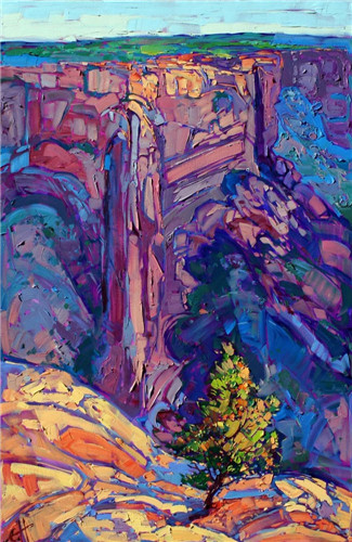 美艺术家Erin Hanson：多彩景观印象派绘画欣赏