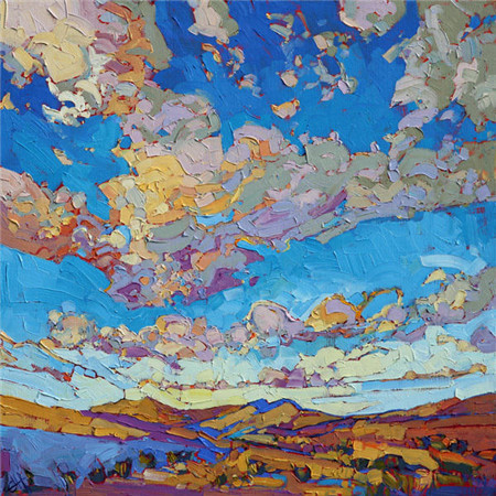 美艺术家Erin Hanson：多彩景观印象派绘画欣赏