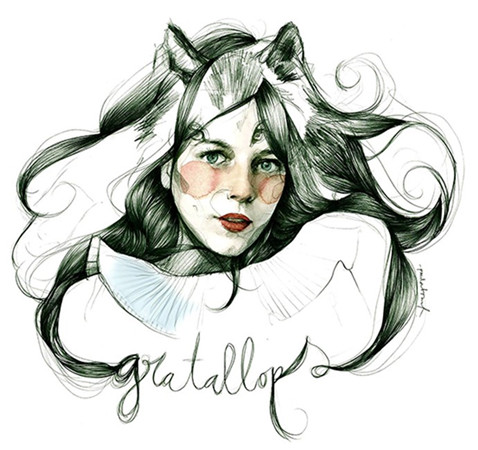 Paula Bonet手绘肖像插画欣赏 