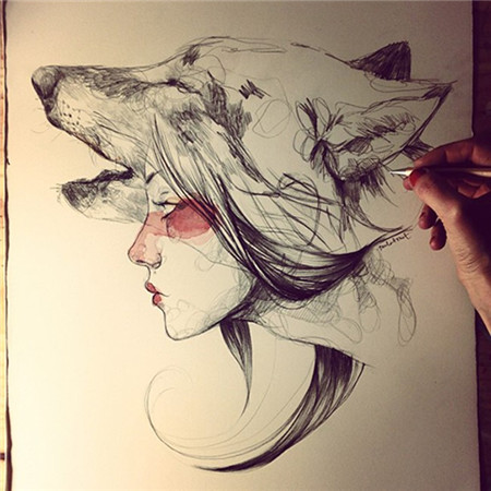 Paula Bonet手绘肖像插画欣赏 