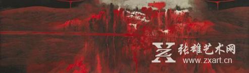 卢禹舜 143x478cm 2013 天地大美心驰神往笔遂墨顺    