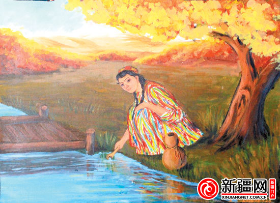本次拍卖会拍出最高价格的作品《秋天的思念》