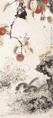 王雪涛的《秋色》