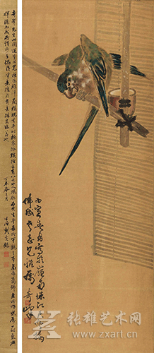 高奇峰(1889-1933)-鹦鹉