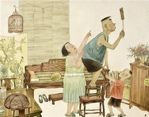 “小确幸”绘画欣赏