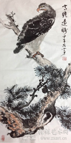 王小勇-画鹰（高瞻远瞩）