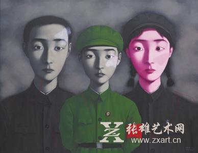   张晓刚 血缘大家庭3号