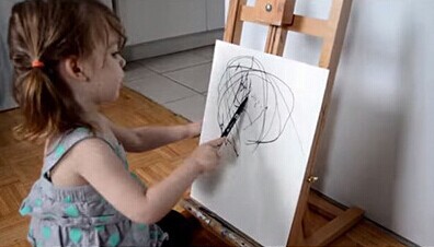 不要扼杀孩子的创作天分看艺术家教孩子画画