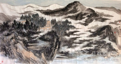 陈龙-云山图