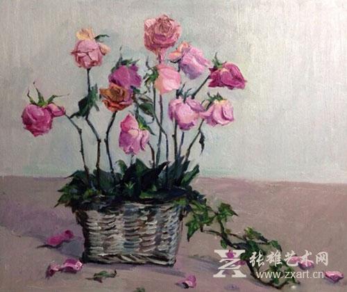  孙俪油画作品