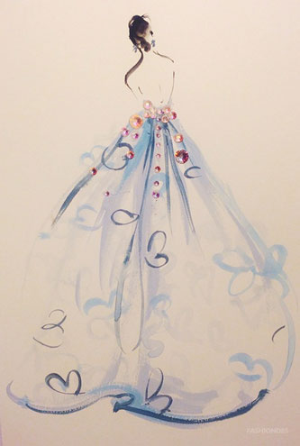 美国插画师Katie Rodgers的创意时装插画