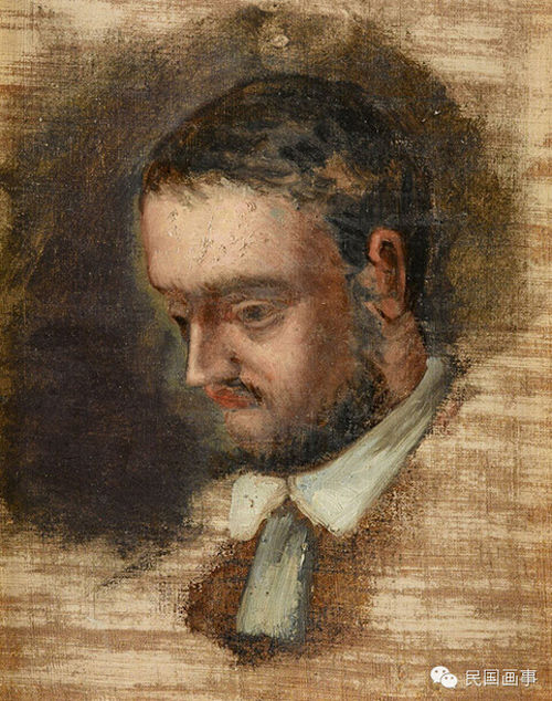 Portrait d'Emile Zola 1862-1864 Paul Cézanne