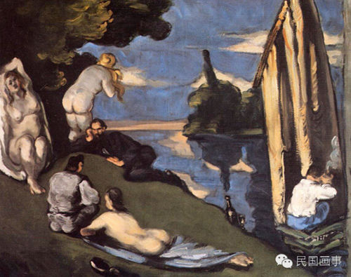 Pastoral 1870 ，Paul Cézanne Musée d’Orsay, Paris