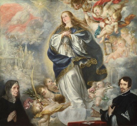 The Immaculate Conception of the Virgin, with Two Donors, probably