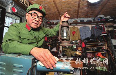 “穿越”回战争年代——倪国英的红色收藏