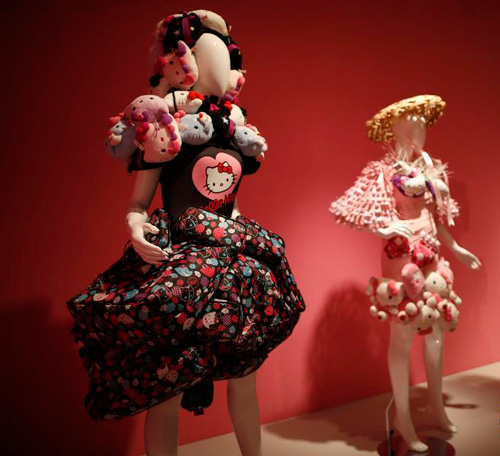 Hello Kitty诞生40周年全球巡展亮相美国洛杉矶