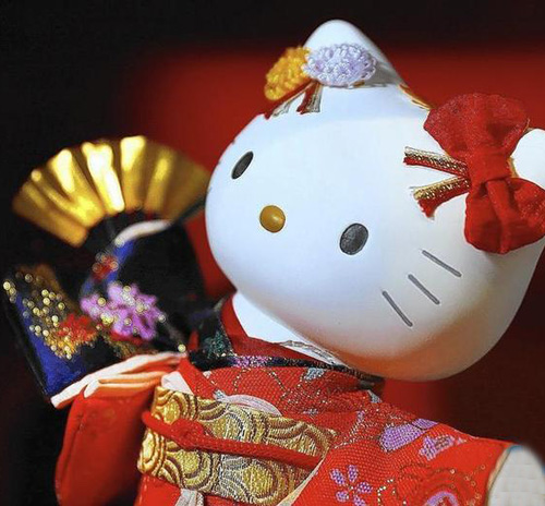 Hello Kitty诞生40周年全球巡展亮相美国洛杉矶