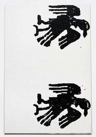 克里斯托弗·乌尔(Christopher Wool)的《Untitled》(1990)