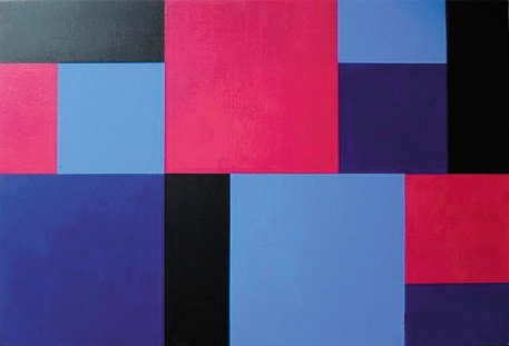    让·维德梅尔 无题 布上亚克力 120×80cm 2013年   
