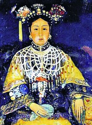 唯一由外国女性画家绘制的巨幅慈禧肖像油画展出