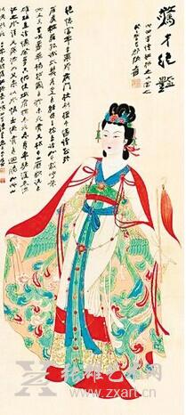 《惊才绝艳》 张大千 作