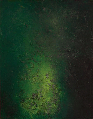 　谢景兰《影夏》1958年 油彩 画布 91x71.5cm