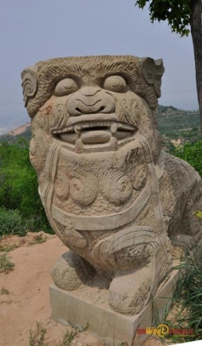 绥德石狮造型千奇百怪 妙趣横生（组图）
