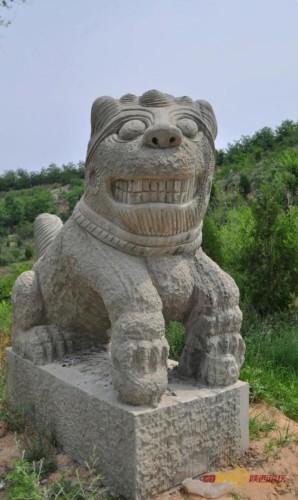 绥德石狮造型千奇百怪 妙趣横生（组图）
