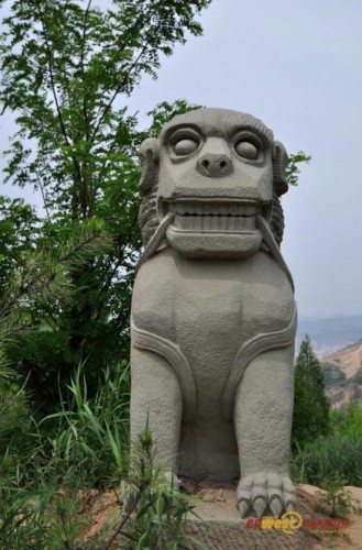 绥德石狮造型千奇百怪 妙趣横生（组图）